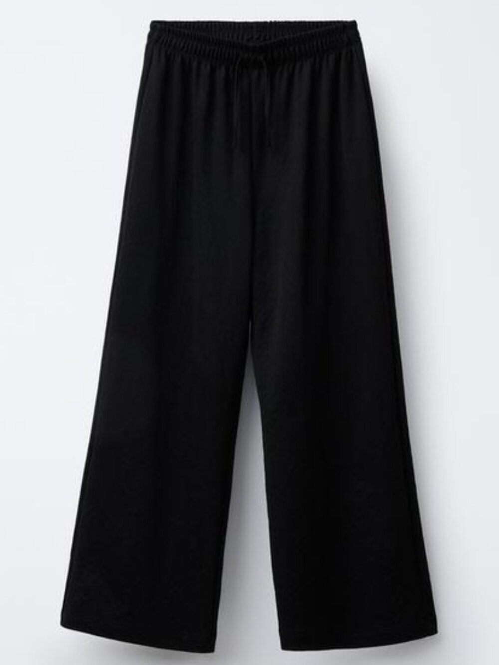 Zara Girl Flowy Wide Black Light Pants Size 12-13